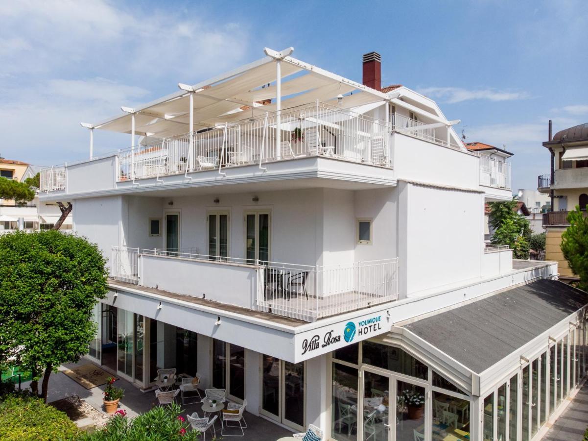 Beyou Hotel Villa Rosa Riccione Exterior foto